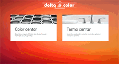 Desktop Screenshot of deltacolor.hr